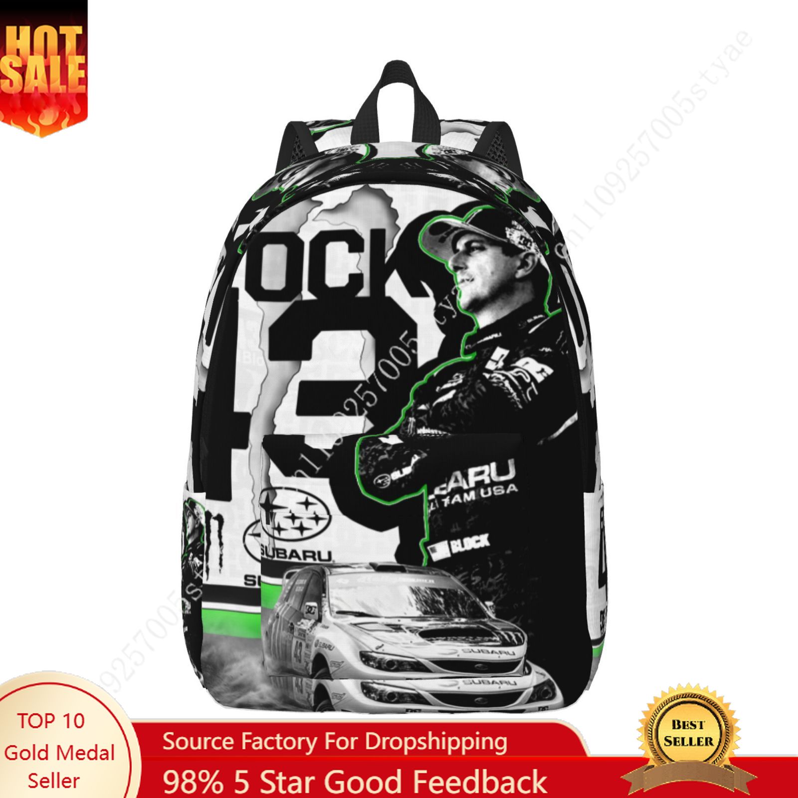 Plecak Ken Block 43 Custom Can – Canvas Backpack Casual recenzja i cena